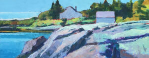 TOM CURRY
Rocky Shore
oil on panel, 12 x 30 inches
$3450
