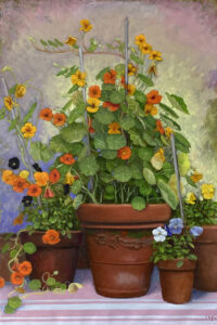 JOSEPH KEIFFER
Six Pots
oil on canvas, 30 x 20 inches
SOLD