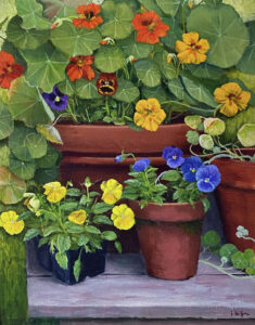 JOSEPH KEIFFER
Spring Pots
oil on canvas, 20 x 16 inches
$3200