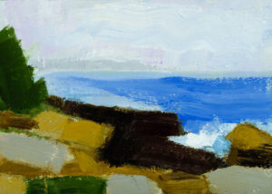 PHILIP FREY
Coastal Abstraction
oil on linen panel, 5 x 7 inches
$600