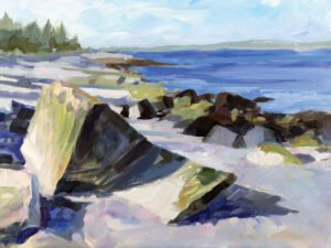 PHILIP FREY
Shore and Shadows
oil on linen, 18 x 24 inches
$2800
