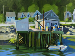 PHILIP FREY
Spring in the Harbor
oil on linen, 36 x 48 inches
$8000