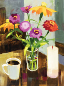 PHILIP FREY
Three Delights
oil on linen, 24 x 18 inches
$2600