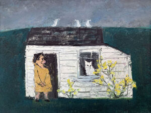 WILLIAM IRVINE
Cat at the Window
oil on board, 12 x 16 inches
$3000