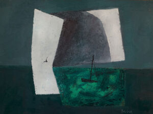 WILLIAM IRVINE
The Grey Green Sea
oil on canvas, 30 x 40 inches
$8000