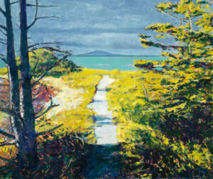 TOM CURRY
Harriman Point
oil on birch panel, 36 x 43 inches
$14,000