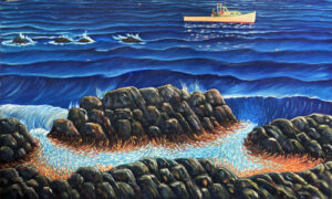 JOHN NEVILLE
Near the Shore
oil on canvas, 36 x 60 inches
$12,800