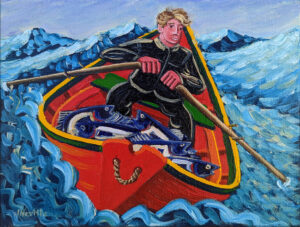 JOHN NEVILLE
Boy in Waves
oil on canvas, 8 x 10 inches
SOLD