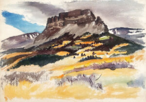 EMILY MUIR
Mesa II
signed lower right
watercolor, 16 x 23 inches
$1600
