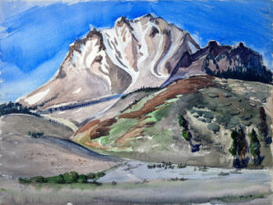 WILLIAM MUIR
Great Craggy Mountain
watercolor, 18 x 24 inches
$1800