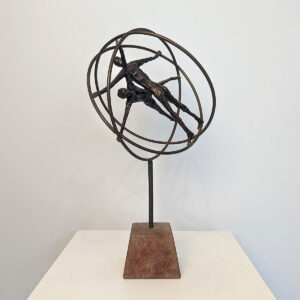 CLARK FITZ-GERALD (1917–2004)
Man and Woman In Sphere
1970
steel, 13 x 8 x 8 inches
$1800