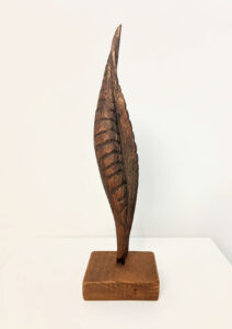 CLARK FITZ-GERALD (1917–2004)
Milkweed Pod
pine, 12h x 3 x 4 inches
$650