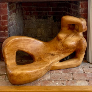 CLARK FITZ-GERALD (1917–2004)
Reclining Nude
ca. 1952 osage orange wood, 22h x 32 x 17 inches
$18,000