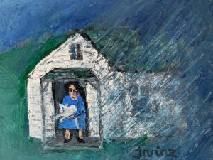 WILLIAM IRVINE
Sheltering
oil on board, 12 x 16 inches
$3000