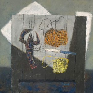 WILLIAM IRVINE
Table with Lobster and Bait Bags
oil on canvas, 36 x 36 inches
$8600