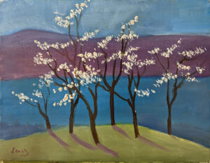 EMILY MUIR
Stark Apple Trees
oil on canvas, 16 x 22 inches