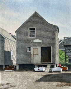 GREGORY DUNHAM
Fish Beach Monhegan
watercolor, 14 x 11.25 inches
$4800
