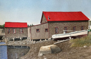 GREGORY DUNHAM
Low Tide, Carver’s Harbor
watercolor, 15 x 22.5 inches
$6000