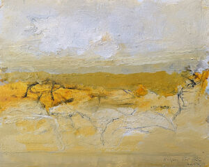 RAGNA BRUNO
Yellow Landscape
oil on board, 8 x 10 inches
$1500
