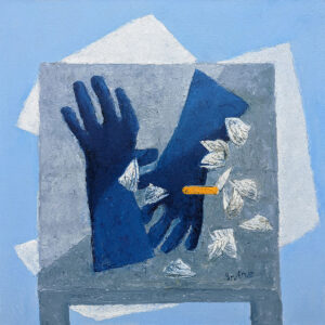 WILLIAM IRVINE
The Fisherman‘s Gloves
oil on canvas, 36 x 36 inches
$8600