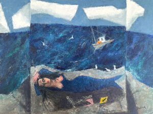 WILLIAM IRVINE
Resting Mermaid
oil on canvas, 30 x 40 inches
$8000