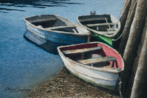 GREGORY DUNHAM
Dockside Series I
watercolor, 4 x 6 inches
SOLD