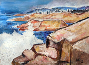 EMILY MUIR
Crashing Wave
oil on canvas, 20 x 26 inches
signed lower right
SOLD