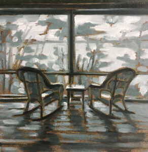 ALISON RECTOR
Memory of the Lake
oil on panel, 6 x 6 inches
$800