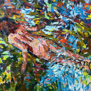 TOM CURRY
Stream Swimmer
oil on panel, 18 x 18 inches
$2900