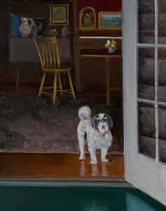 JOSEPH KEIFFER
Where Did You Go
oil on panel, 14 x 11 inches
$1500