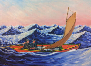 JOHN NEVILLE
Sailing Home
oil on canvas, 18 x 24 inches
$4400