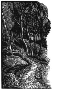 SIRI BECKMAN
Woods Path
wood engraving, 3 x 1.75 inches
limited edition of 100
$200