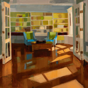 PHILIP FREY
Light in the Study
oil on canvas, 24 x 24 inches
$3400