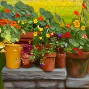 JOSEPH KEIFFER
7 Pots
oil on canvas, 25 x 25 inches
$4200