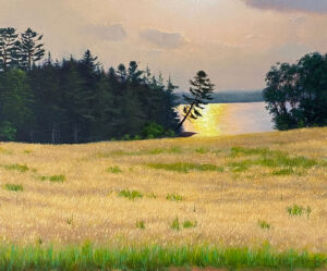 JOSEPH KEIFFER
Sundown, Hancock
oil on canvas, 24 x 30 inches
$4200