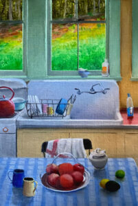 JOSEPH KEIFFER
The Kitchen Table
oil on canvas, 18 x 12 inches
$2000