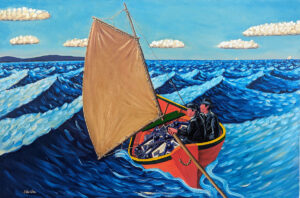 JOHN NEVILLE
Sailing Home
oil on canvas, 24 x 36 inches
$6500