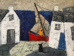 WILLIAM IRVINE
Bringing In The Sails, Brittany
oil on board, 12 x 16 inches
SOLD