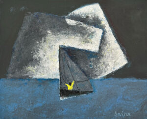 WILLIAM IRVINE
Night Sail
oil on canvas, 24 x 30 inches
$5000