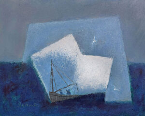 WILLIAM IRVINE
Sailing the Blue
oil on canvas, 24 x 30 inches
$5000