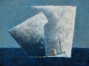 WILLIAM IRVINE
The Lobster Boat Passes Through the Clouds
oil on canvas, 30 x 40 inches
$8000