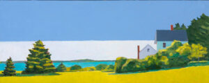 TOM CURRY
Bakeman Cove
oil on panel, 24 x 60 inches
$14,000