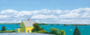 TOM CURRY
Yellow House
oil on panel, 24 x 60 inches
$14,000