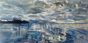 KATHERINE WILKES
Mercury
acrylic on canvas, 10 x 20 inches
$950