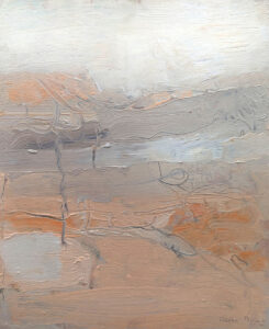 RAGNA BRUNO
Orange Landscape
oil on board 10 x 8 inches
$2000
