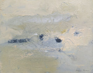 RAGNA BRUNO
Something Blue
oil on board 8 x 10 inches
$2000