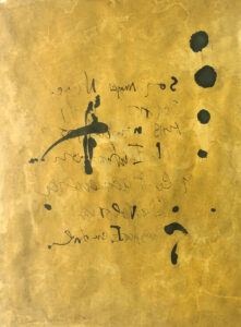 RAGNA BRUNO
The Letter
mixed media on Japanese paper
11.5 x 9 inches
$2000