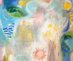 HEIDI DAUB
Over The Land, So Far Away
acrylic on canvas, 30 x 36 inches
$3500