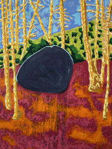 RICHARD KEEN
Flat Rock 4 No. 4(Dresden)
acrylic on canvas
48 x 36 inches
$5500