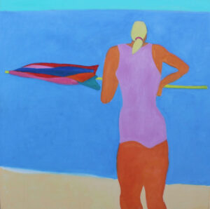 KATE HANLON
Girl With Umbrella
acrylic on canvas
40 x 40 inches
$3000